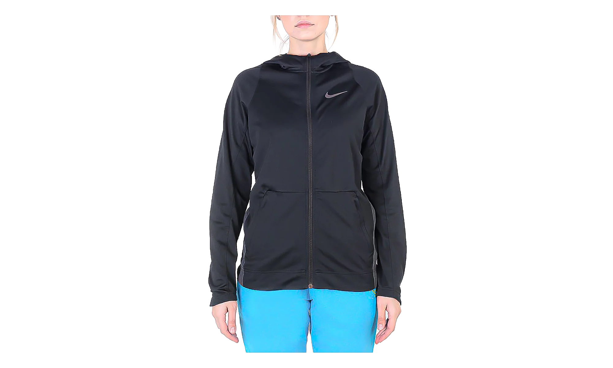 Hyper Elite Basketball Hoodie WMNS "Black Anthracite Iridescent" 813943 010