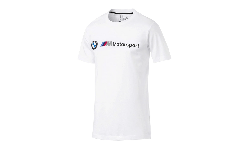 BMW Motorsport Logo Tee "Puma White" 595369 02