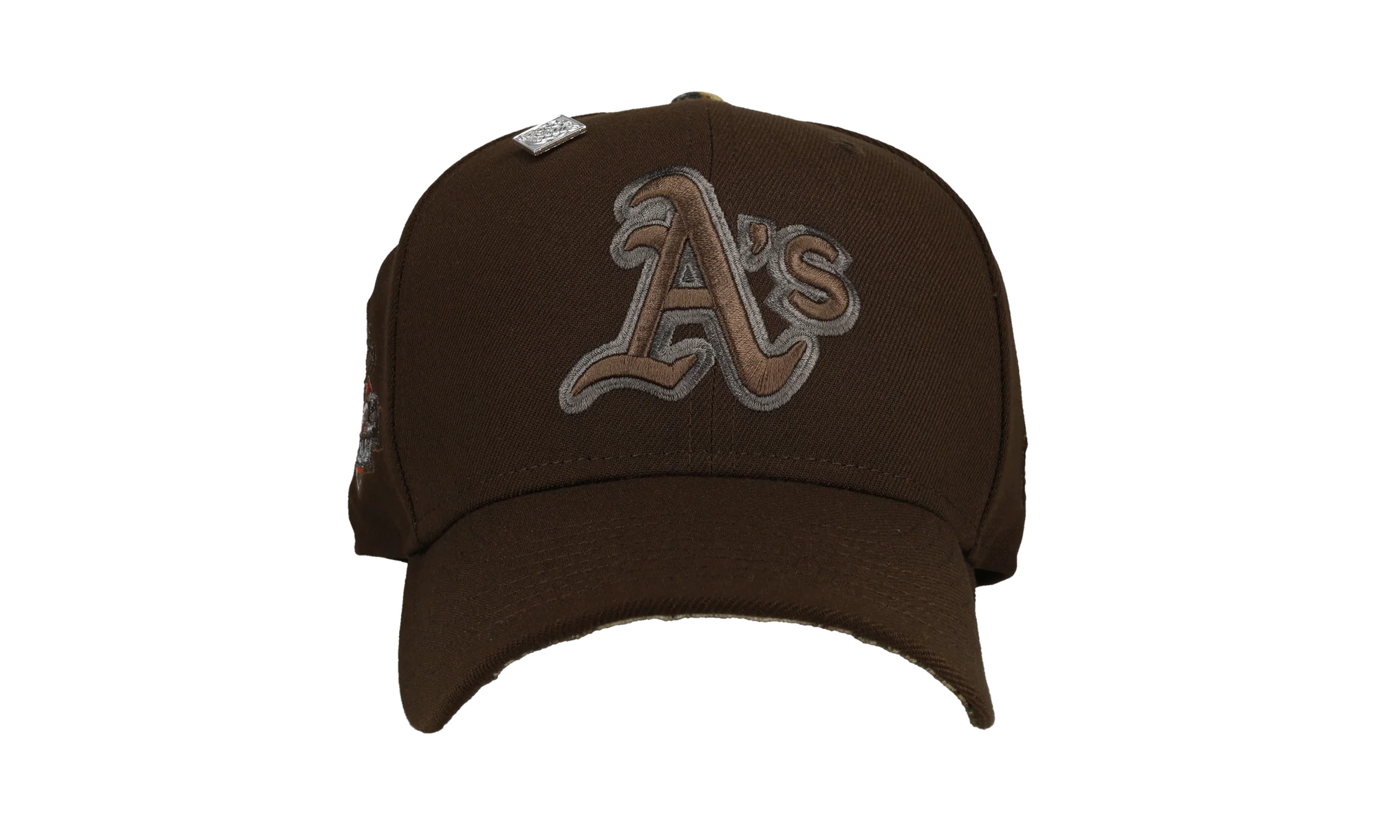 59FIFTY Oakland Athletics 1989 World Series Fitted Hat "Walnut / Real Tree - Visor" NE345