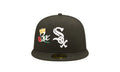 59Fifty MLB Chicago Sox Crown 3X Champs Fitted Hat "Black" 60243491