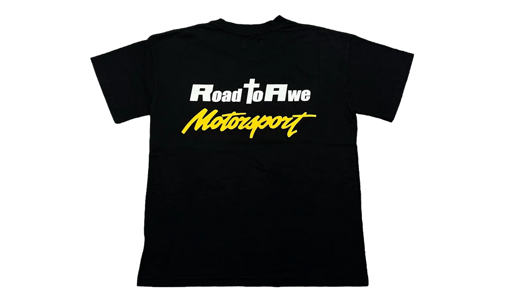Motorsport Serif Short Sleeve T-Shirt "Black" MF23K621 T1786BKRSY