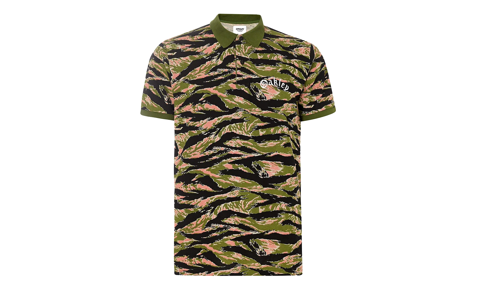 Piquet Short Sleeve Polo Shirt TNP "Tiger Camo" 434448 98T