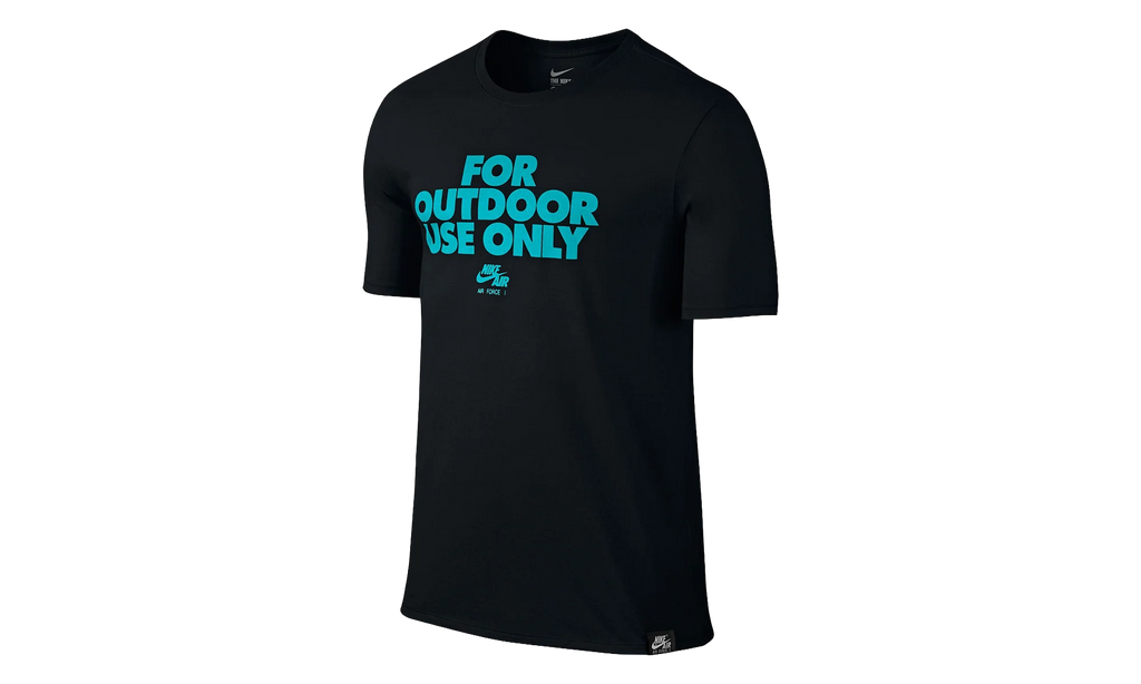 Outdoor Style Only Athletic T-Shirt "Black / Blue" 778424 010