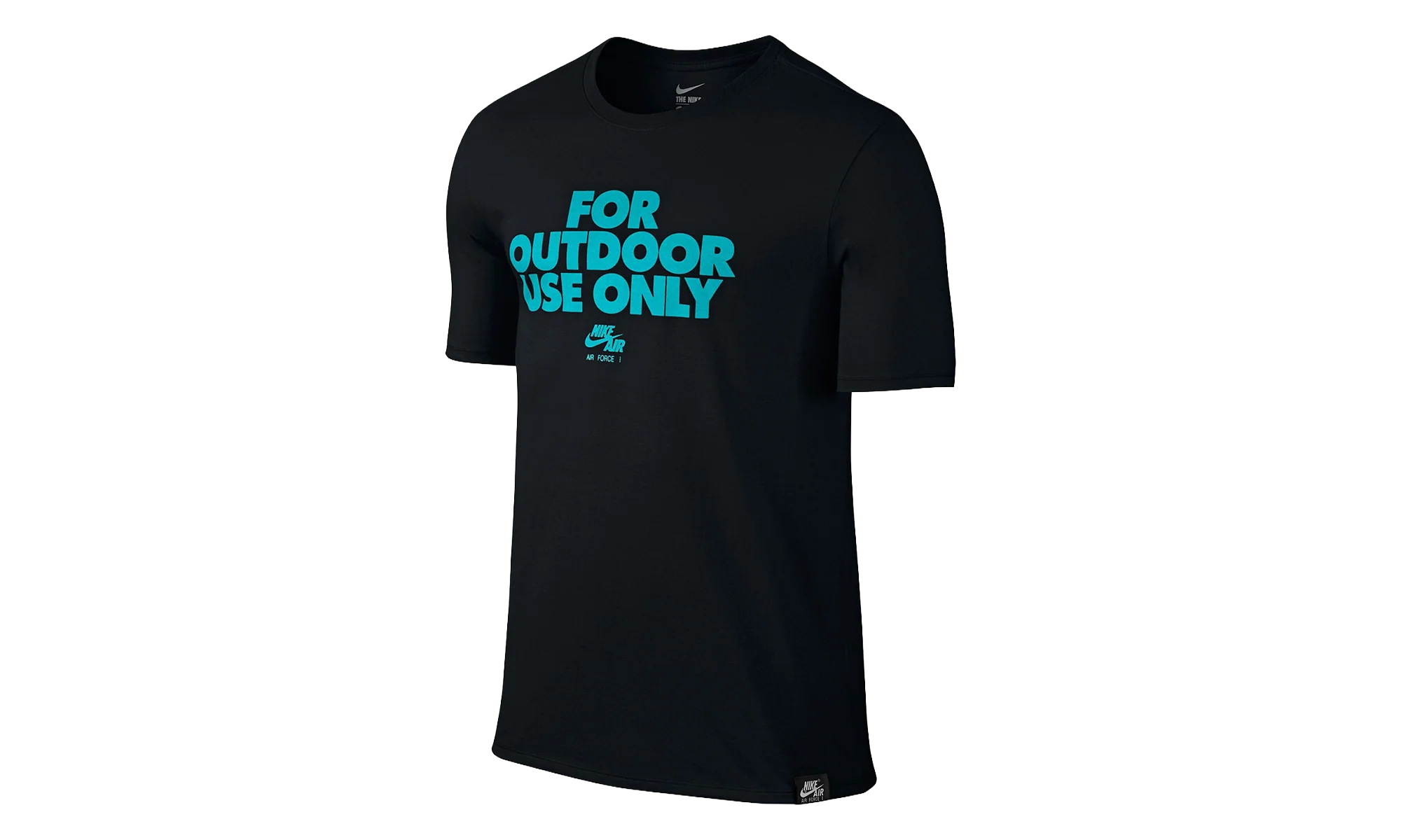 Outdoor Style Only Athletic T-Shirt "Black / Blue" 778424 010