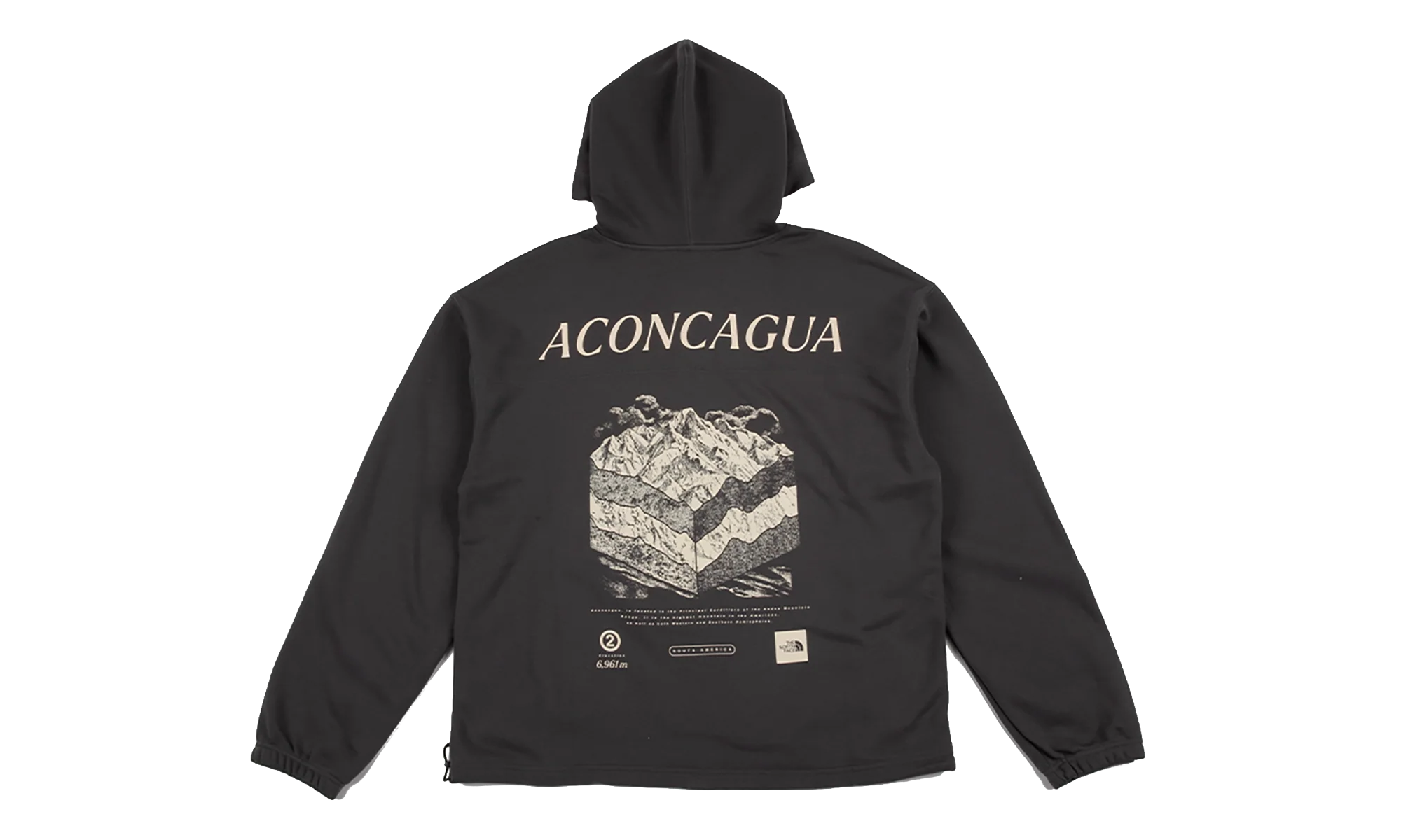 Places We Love Hoodie "Aconcagua Anthracite Grey" NF0A8JEM RHI