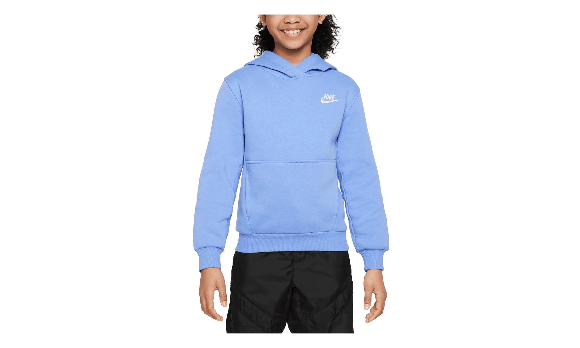Sportswear Club Fleece Pullover Hoodie GS "Polar / White" FD3000 450