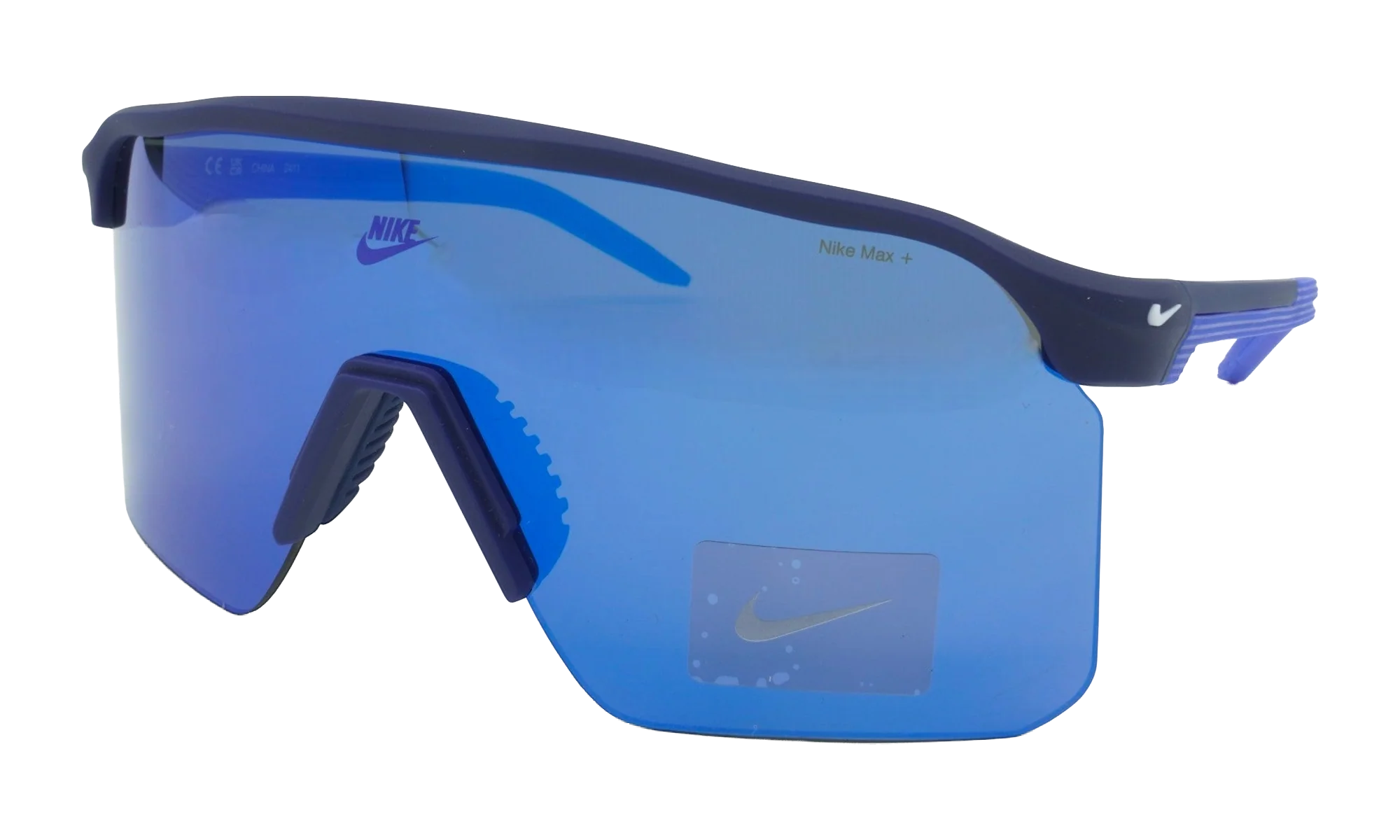 Expedition Shield Sunglasses "Matte Blue Void / Blue Mirror" IB6562X 492