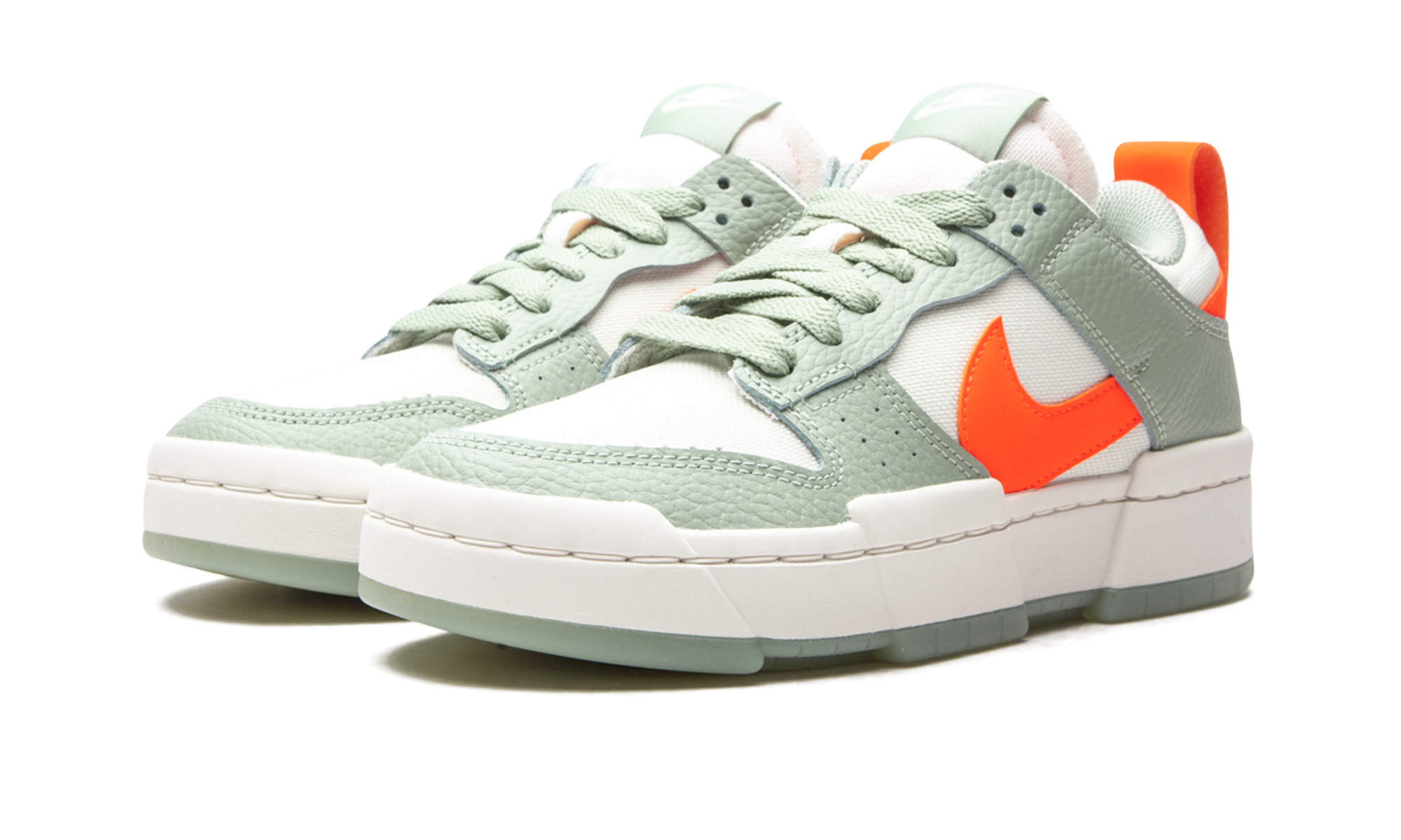 DUNK LO DISRUPT MNS WMNS"Sea Glass/ Hyper Crimson" DJ3077 001
