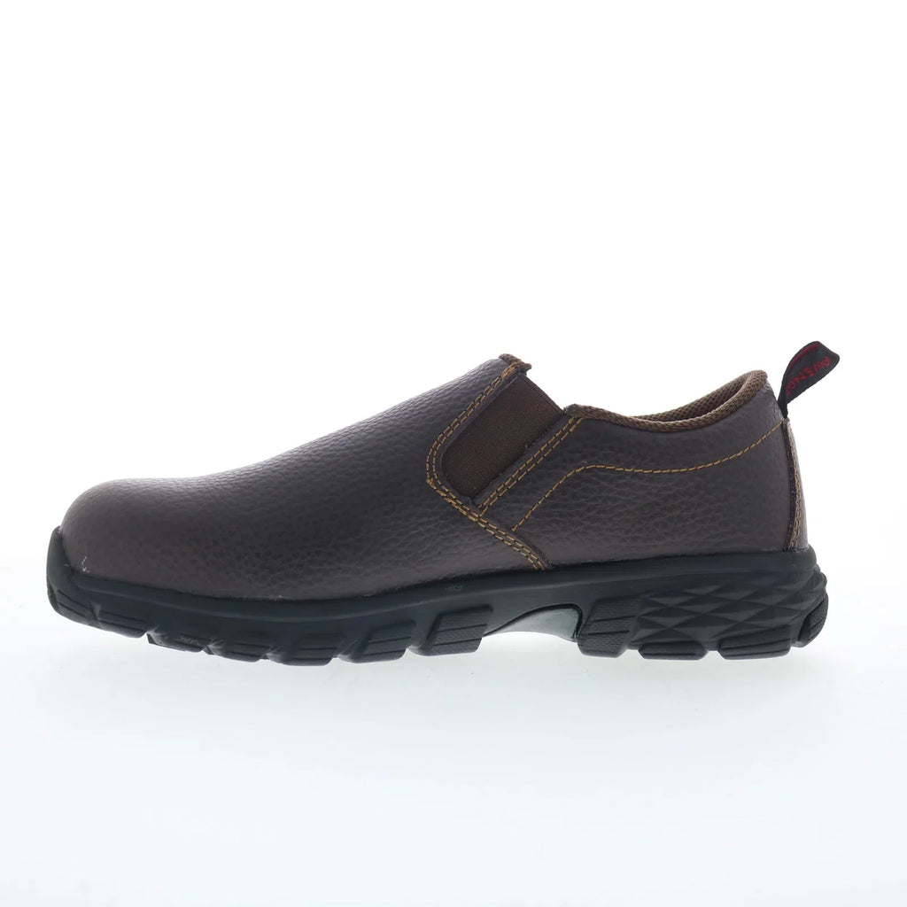 Avenger Flight Slip-On Alloy Toe A7000 Mens Brown Work & Safety Shoes