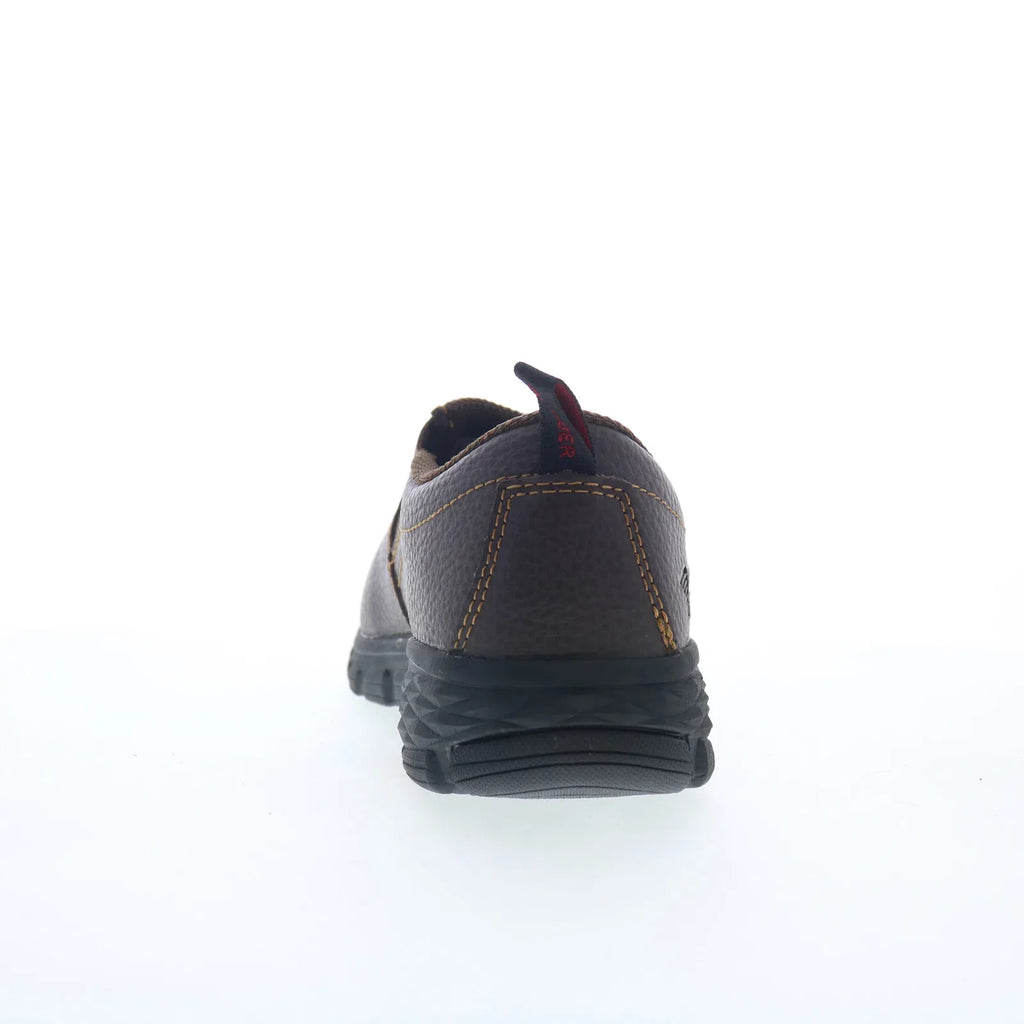 Avenger Flight Slip-On Alloy Toe A7000 Mens Brown Work & Safety Shoes