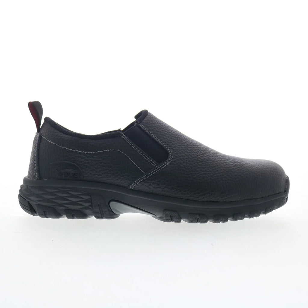 Avenger Flight Slip-On Alloy Toe A7001 Mens Black Work & Safety Shoes