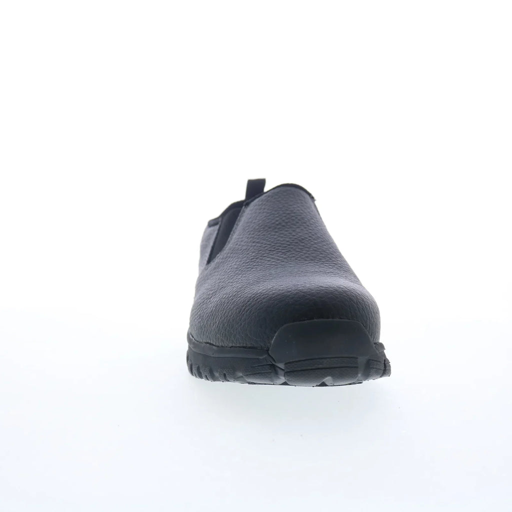 Avenger Flight Slip-On Alloy Toe A7001 Mens Black Wide Work & Safety Shoes