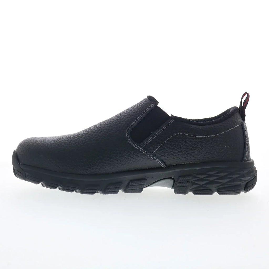 Avenger Flight Slip-On Alloy Toe A7001 Mens Black Work & Safety Shoes
