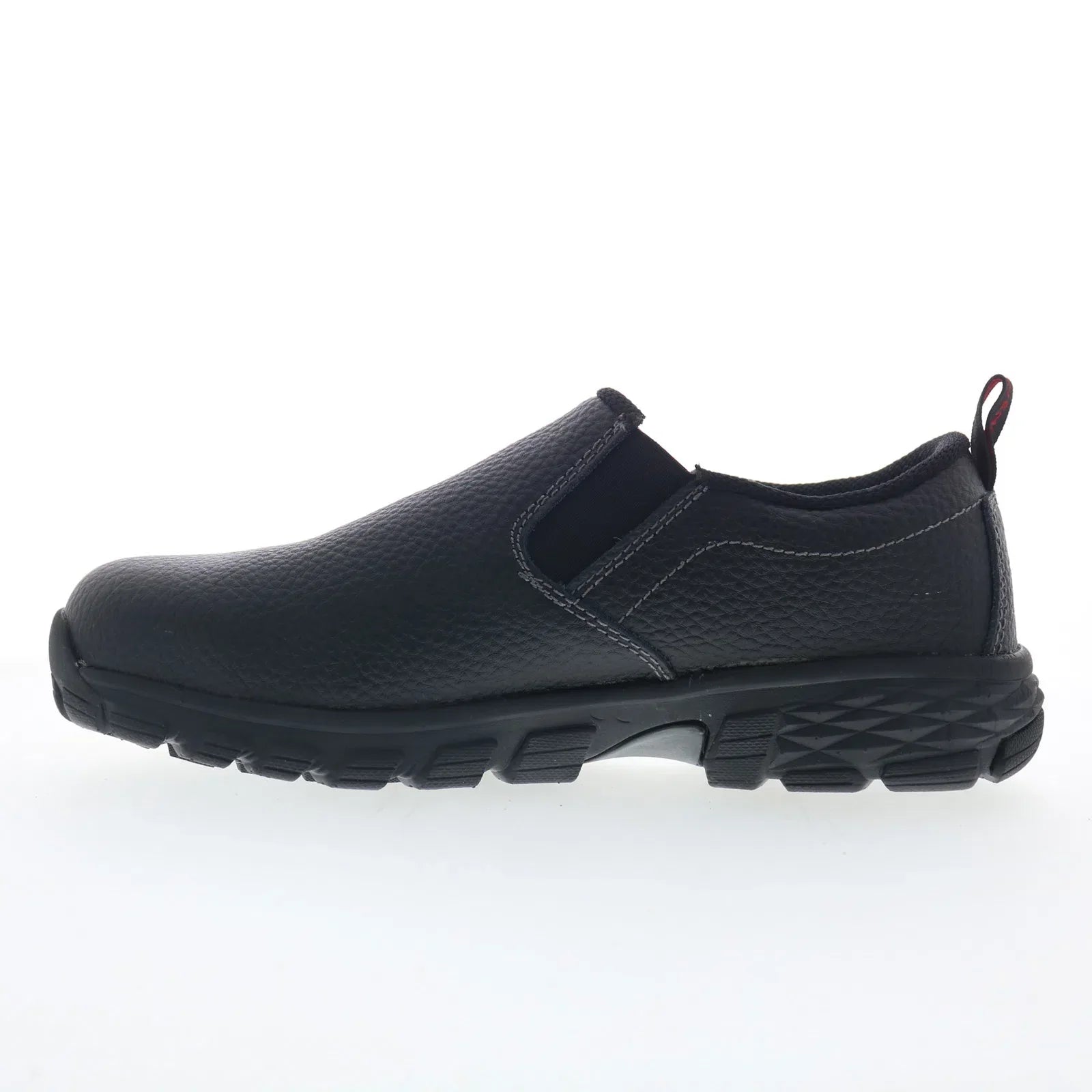 Avenger Flight Slip-On Alloy Toe A7001 Mens Black Work & Safety Shoes