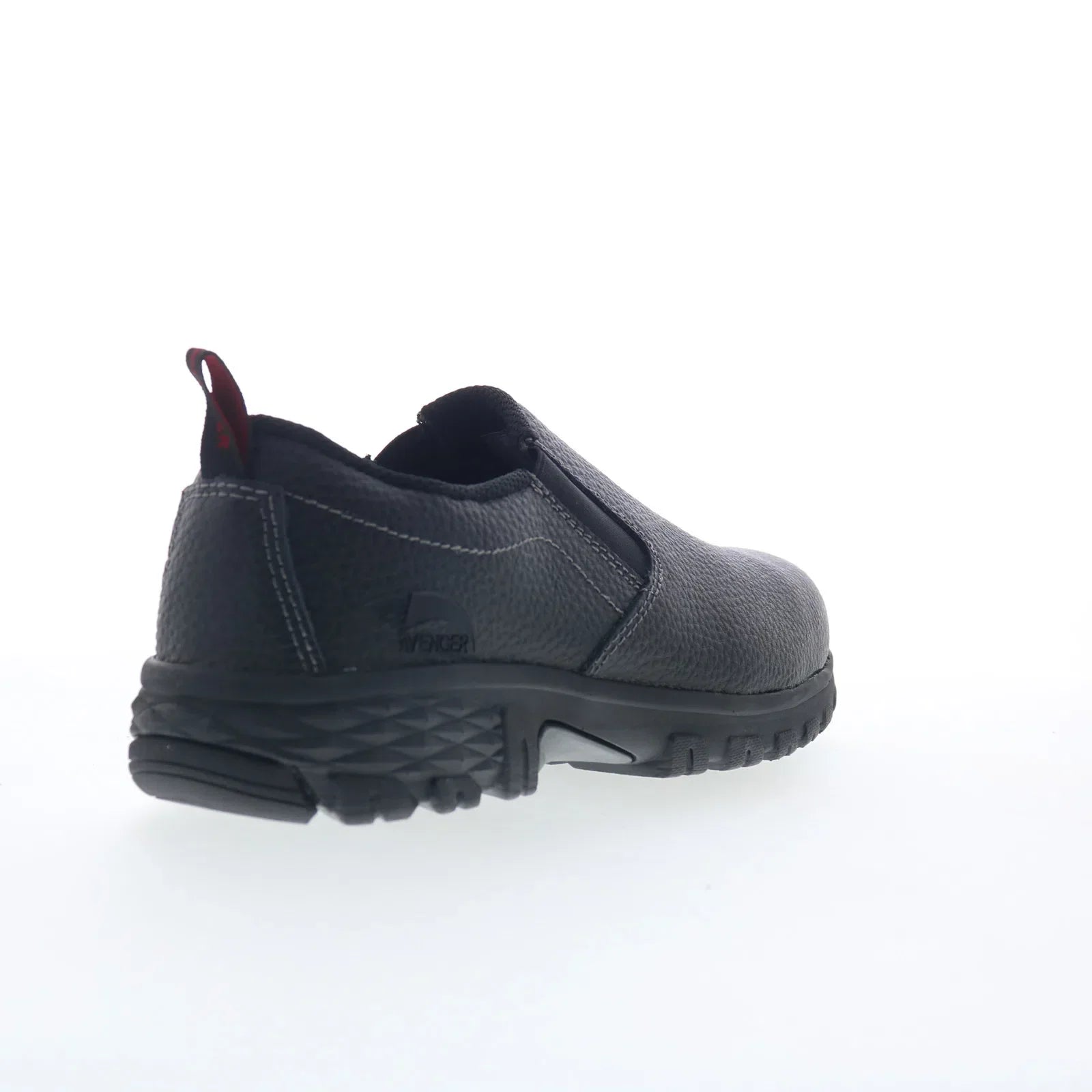 Avenger Flight Slip-On Alloy Toe A7001 Mens Black Wide Work & Safety Shoes