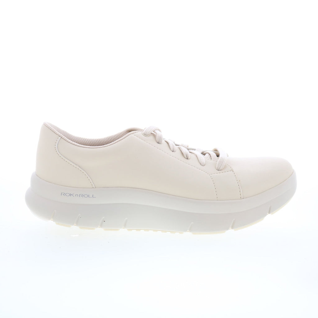 Alegria Flote FLO-7497W Womens Beige Wide Synthetic Lifetsyle Sneakers Shoes