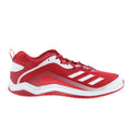 Icon 6 Turf FV9373 Mens Red Mesh Lace Up Athletic Baseball Shoes