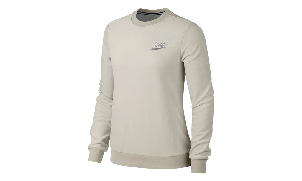 Sportswear Crew Shirt WMNS"Oatmeal Grey" 921147 072