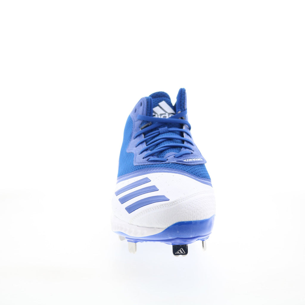 Icon V Bounce Mid G28273 Mens Blue Athletic Baseball Cleats Shoes
