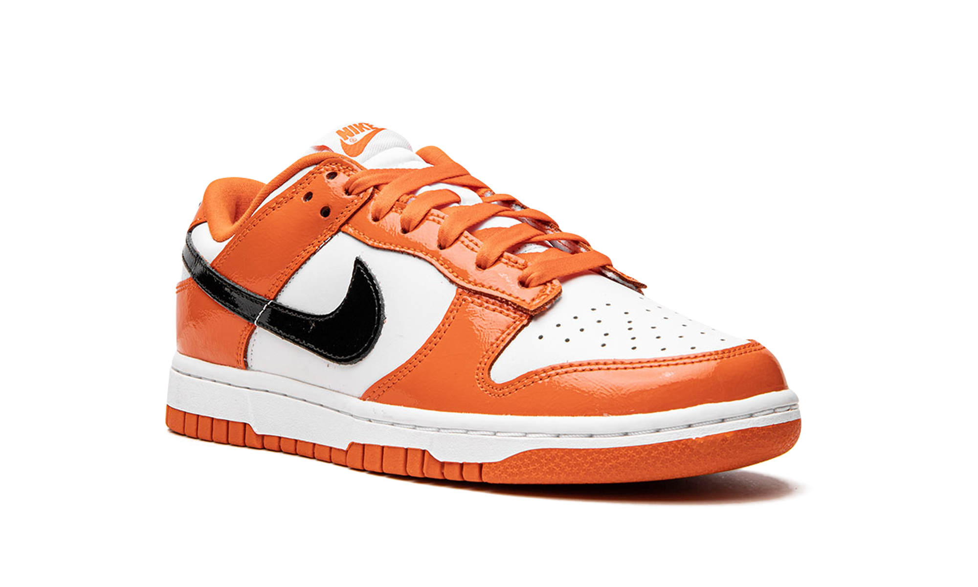 DUNK LO MNS WMNS"Orange/ Black Patent Leather" DJ9955 800