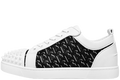 Louis Junior Spikes Orlato Flat CL Monogram White Black