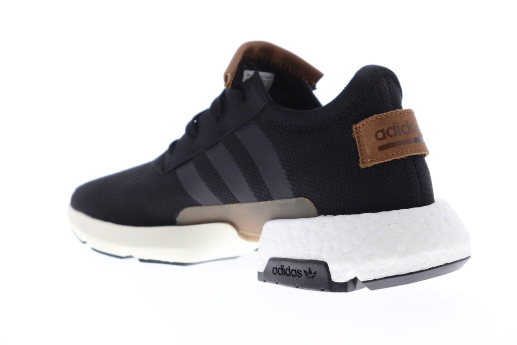 POD S3.1 G54741 Mens Black Canvas Casual Low Top Lifestyle Sneakers Shoes