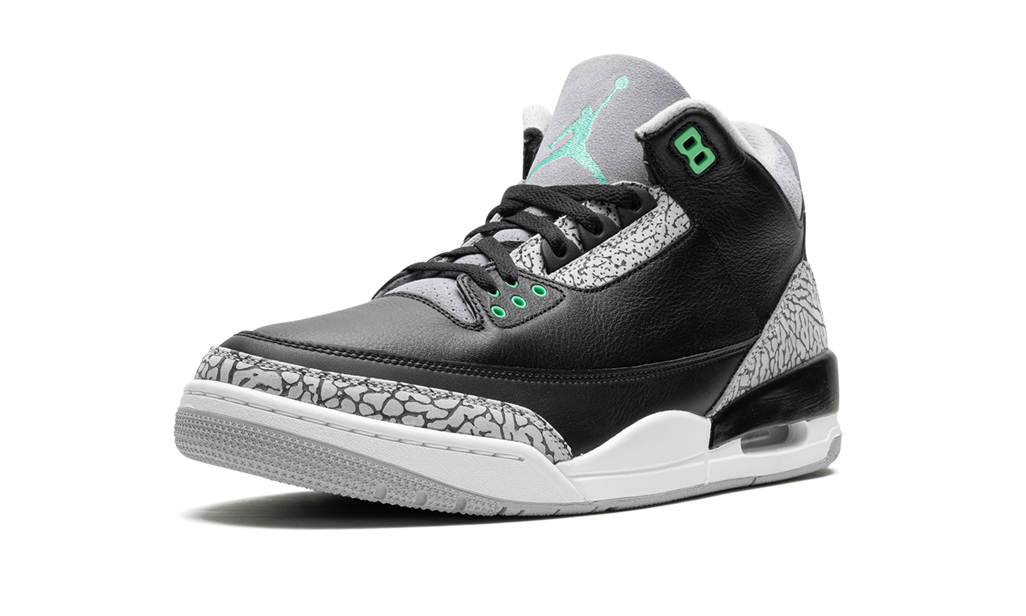 3 Retro "Green Glow" CT8532 031