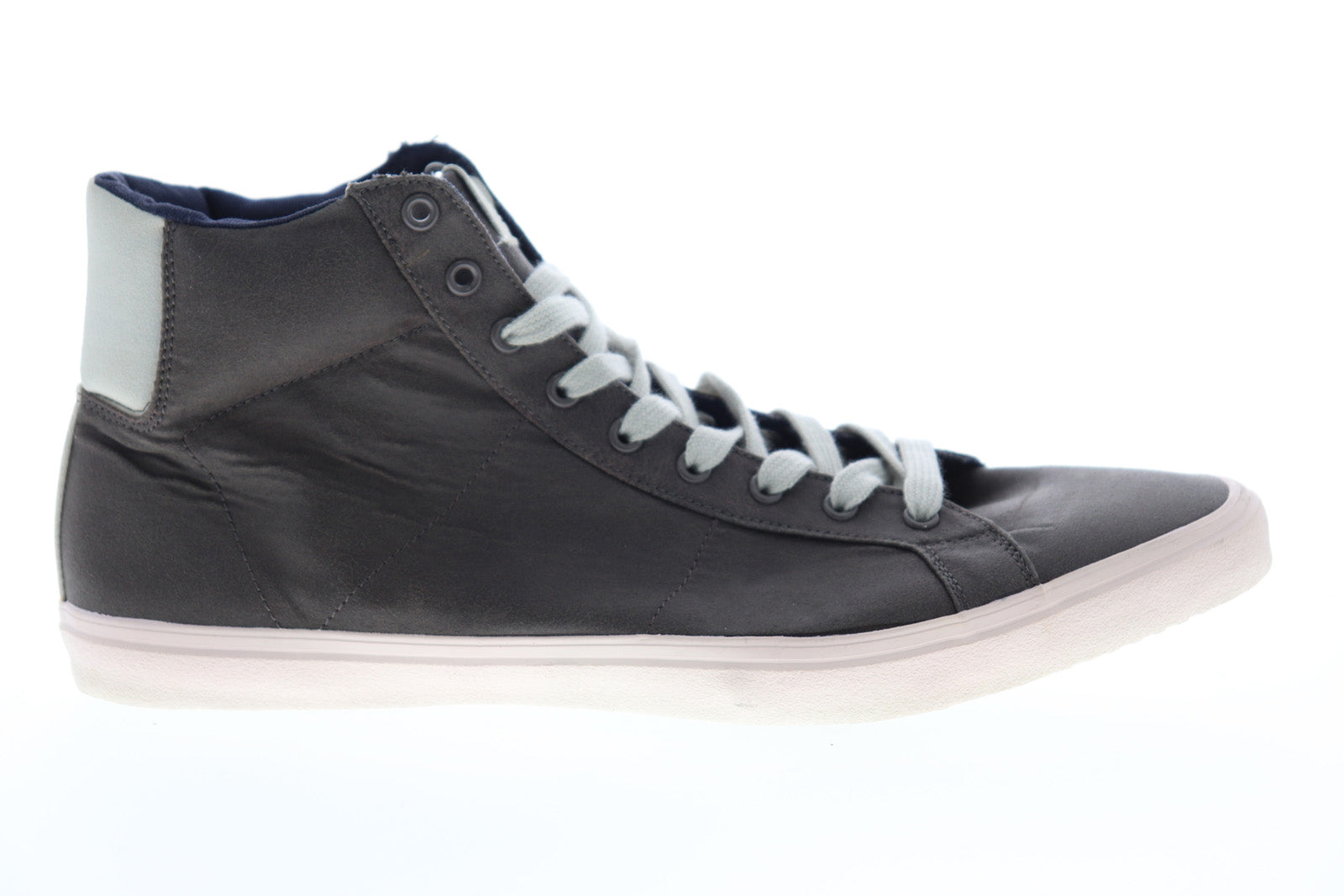 Aldo Hawksley Mens Gray Suede High Top Lace Up Lifestyle Sneakers Shoes