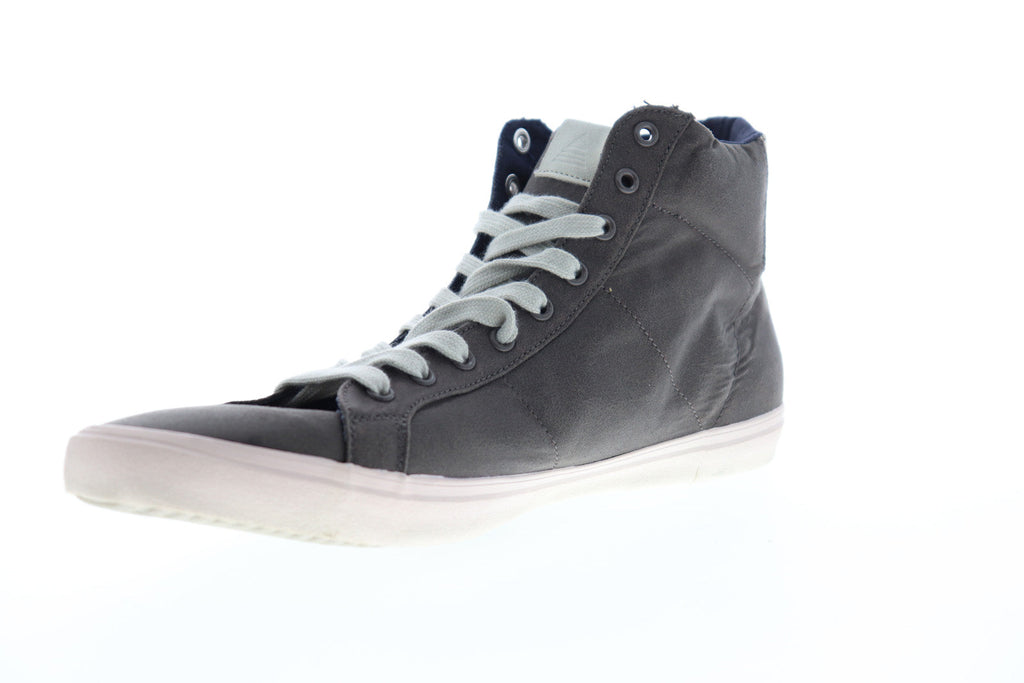 Aldo Hawksley Mens Gray Suede High Top Lace Up Lifestyle Sneakers Shoes