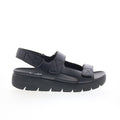 Alegria Henlee HLE-7438 Womens Black Synthetic Strap Sandals Shoes