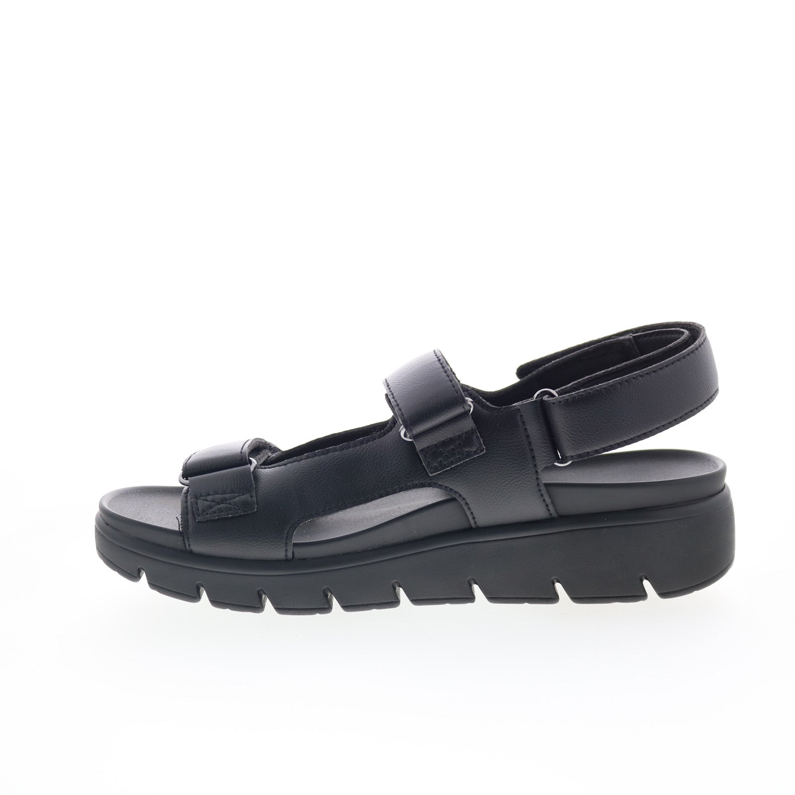 Alegria Henlee HLE-7438 Womens Black Synthetic Strap Sandals Shoes