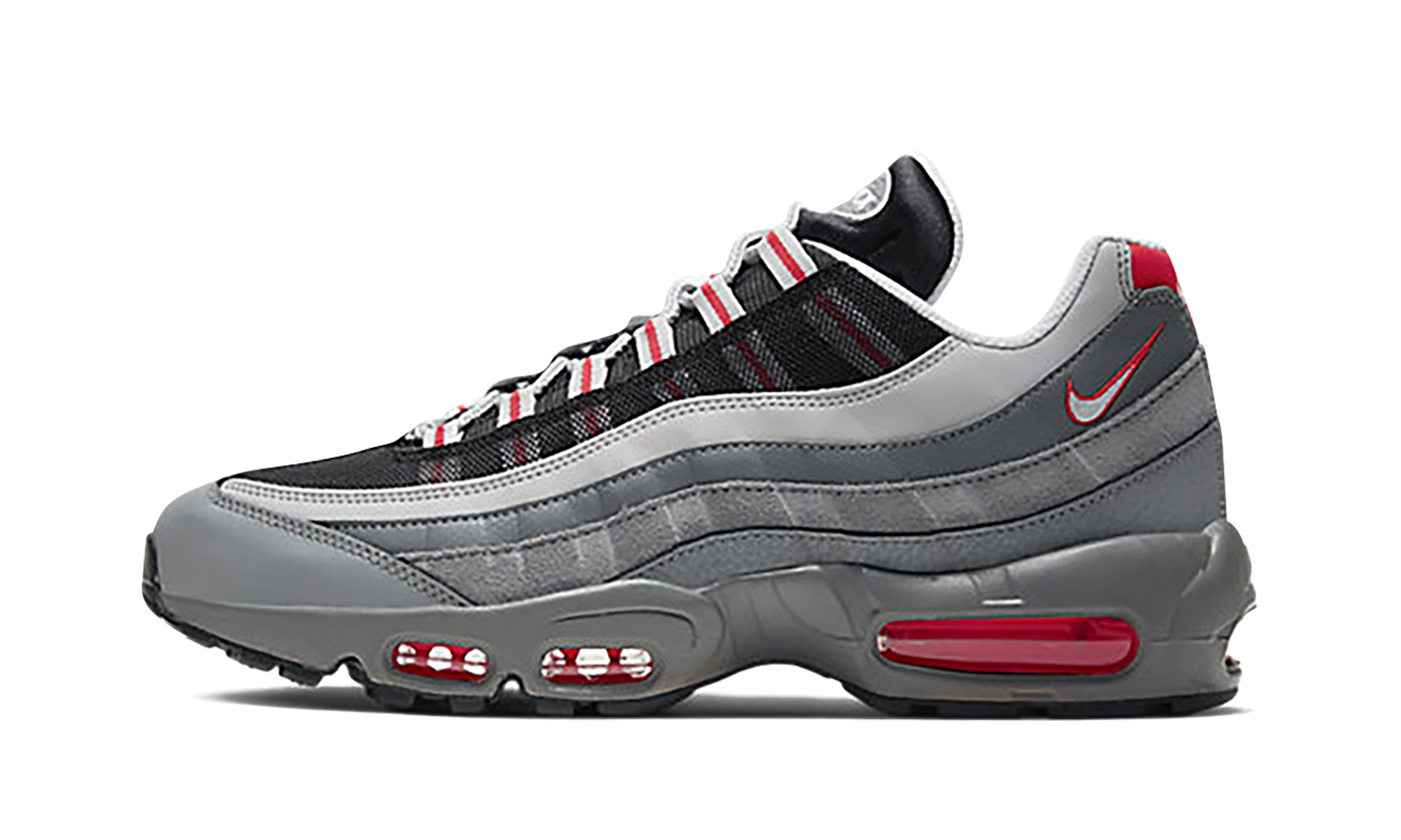 Air Max 95 Essential "Particle Grey / Track Red" CI3705 600