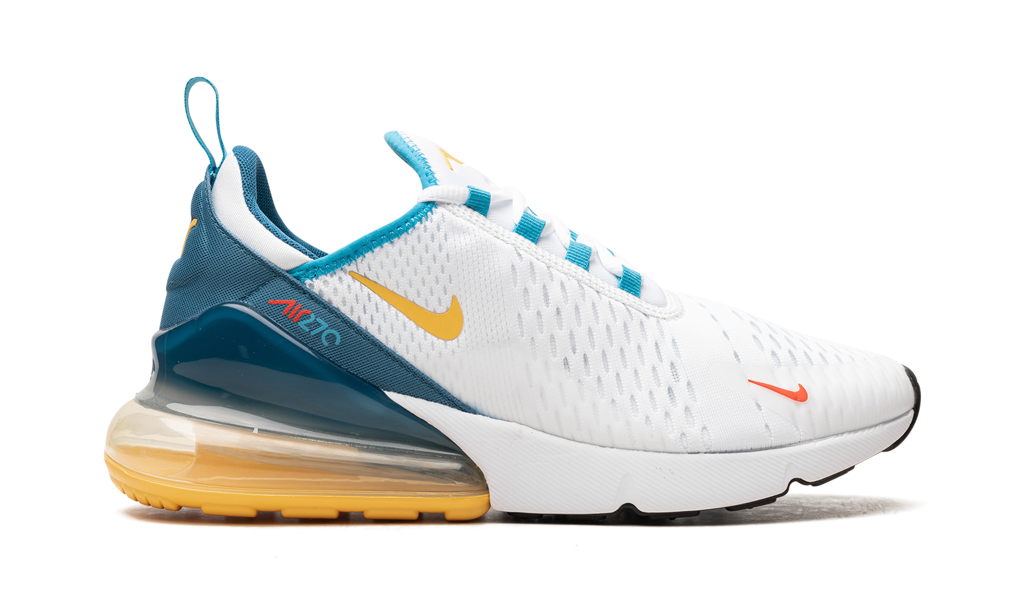 Air Max 270 "White Industrial Blue Citron Pulse" FJ4000 100