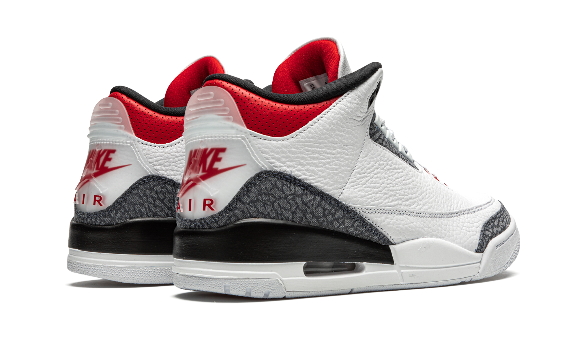 3 Retro SE DNM "Fire Red Denim" CZ6431 100
