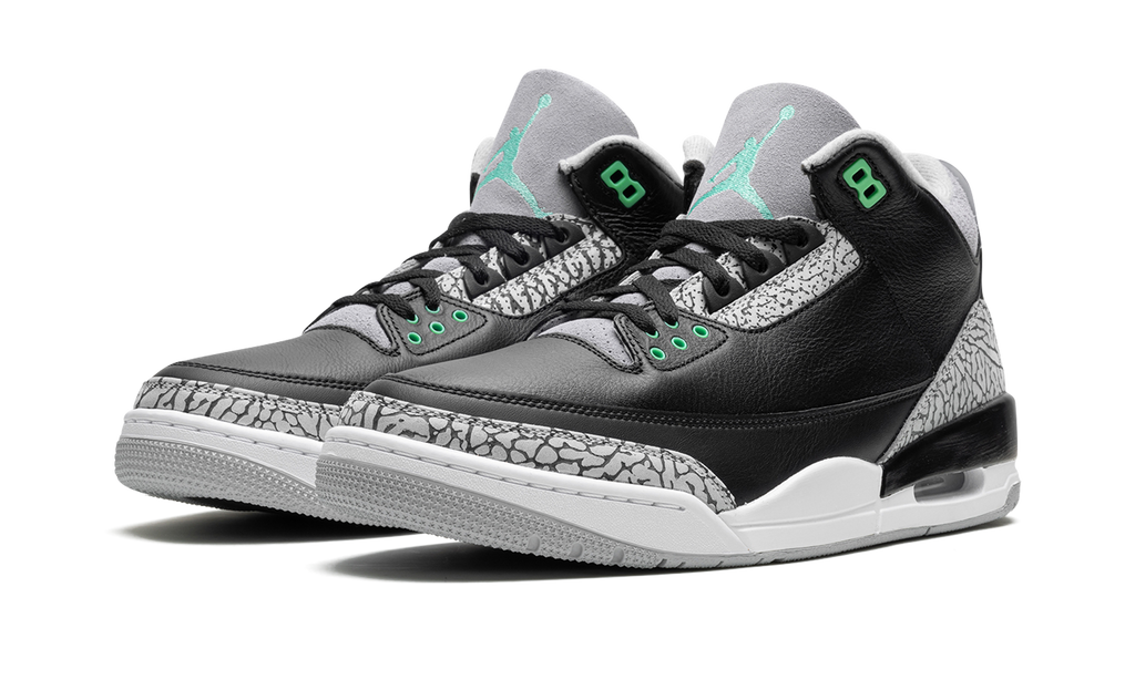 3 Retro "Green Glow" CT8532 031