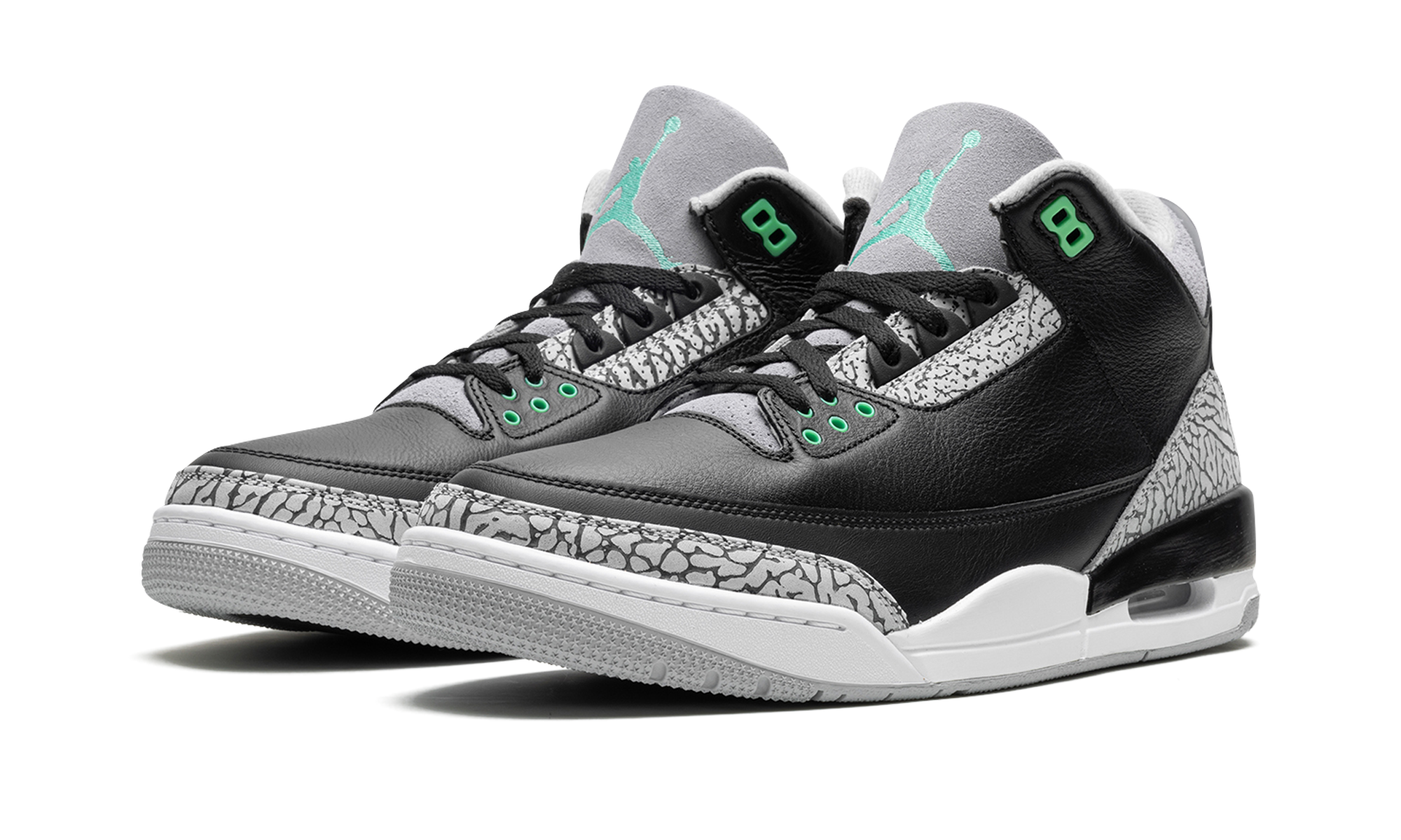 3 Retro "Green Glow" CT8532 031