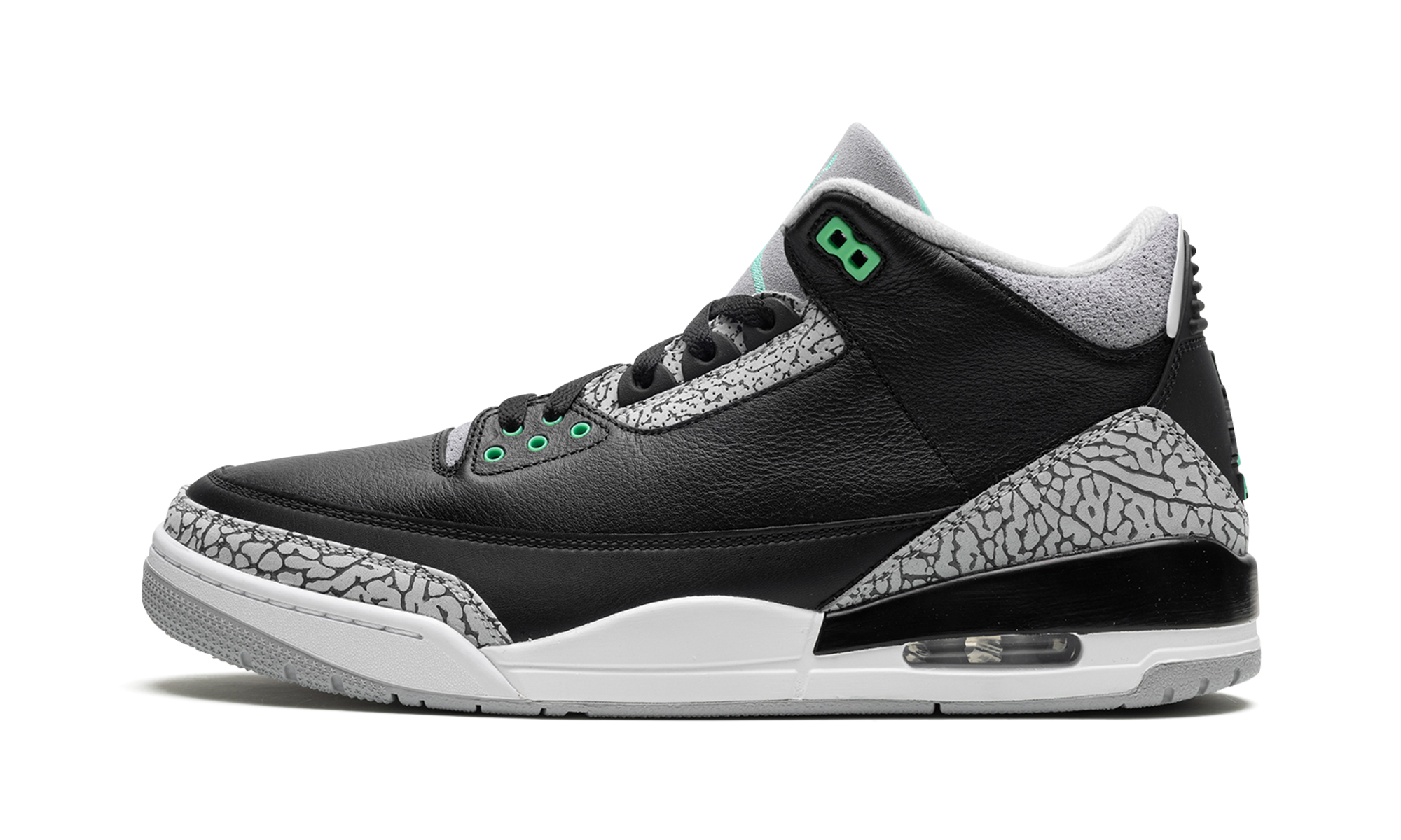 3 Retro "Green Glow" CT8532 031
