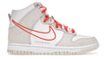 Dunk High First Use White Sail Orange (W)