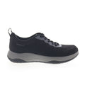Alegria In8 IN8-601 Womens Black Canvas Lace Up Lifestyle Sneakers Shoes