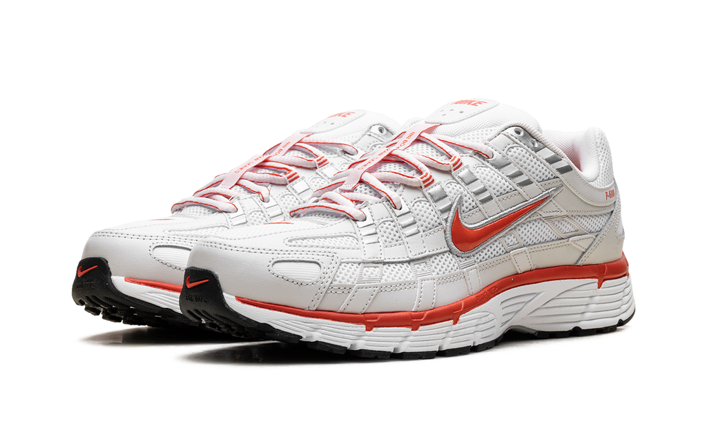 P-6000 Wmns"White Platinum Tint Black Picante Red" BV1021 107