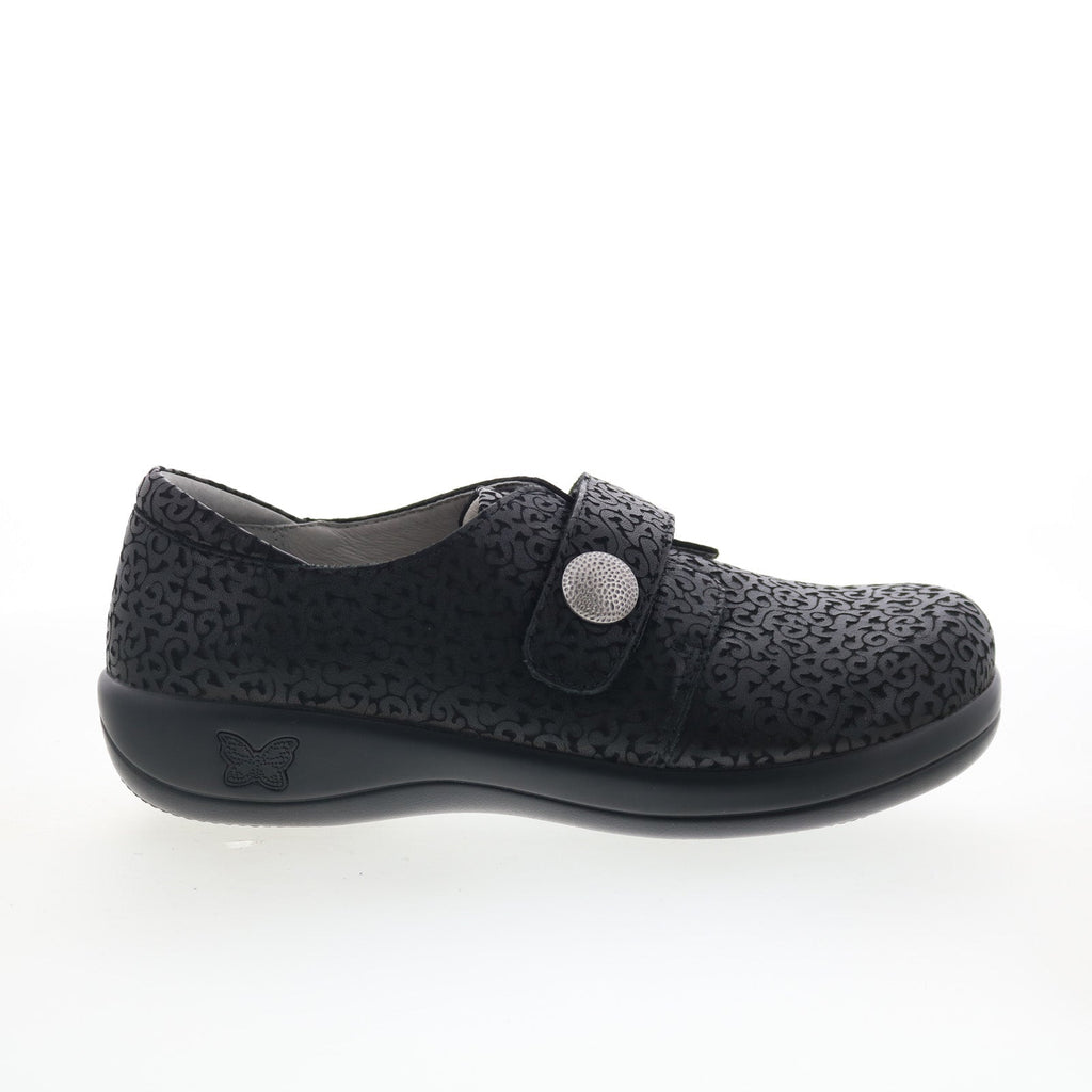 Alegria Joleen JOL-8145 Womens Black Leather Loafer Flats Shoes