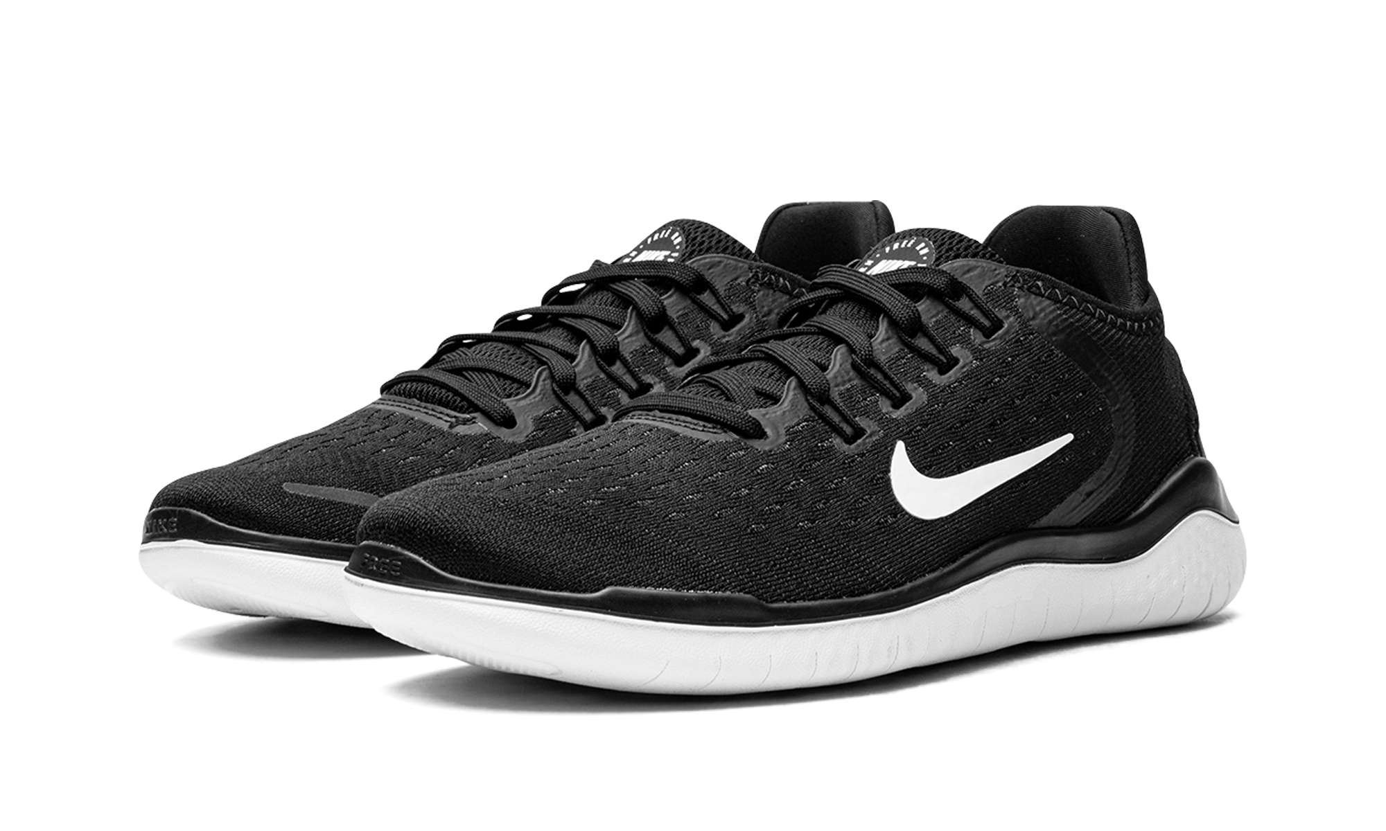 FREE RN 2018 MNS WMNS"BLACK WHITE" 942837 001