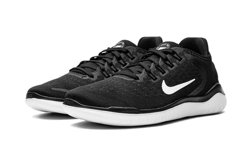 FREE RN 2018 MNS WMNS"BLACK WHITE" 942837 001