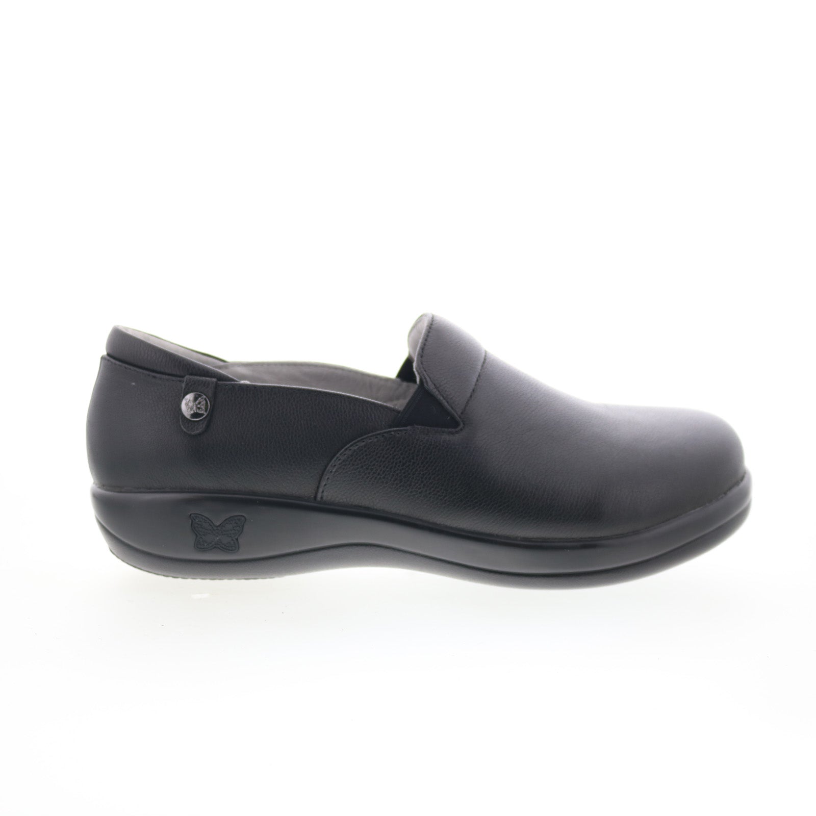 Alegria Keli Upgrade KEL-161 Womens Black Leather Loafer Flats Shoes