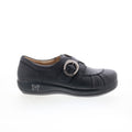 Alegria Khloe KHL-601 Womens Black Leather Loafer Flats Shoes