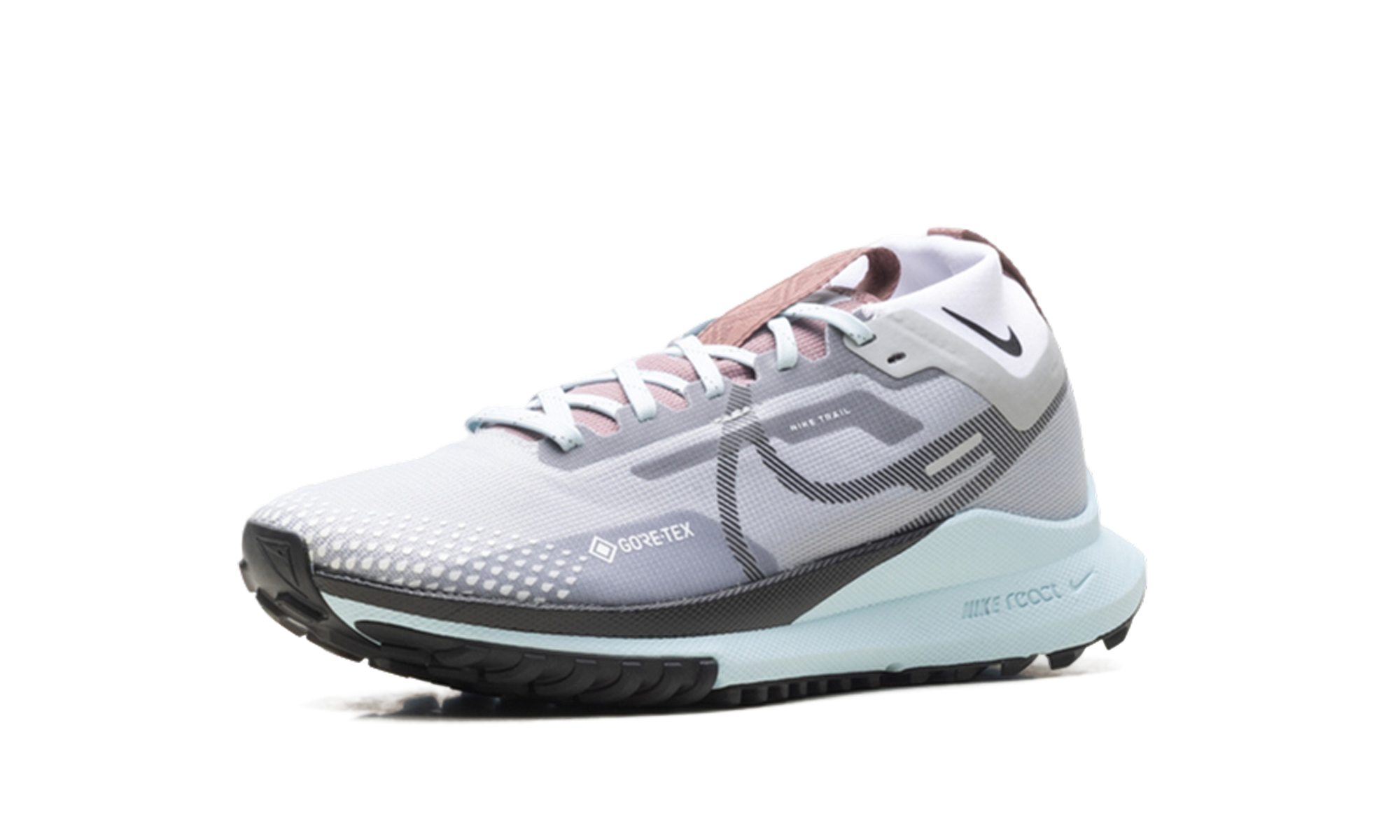React Pegasus Trail 4 Gore-Tex WMNS"Light Smoke Grey Glacier Blue Football Grey Black" DJ7929 005