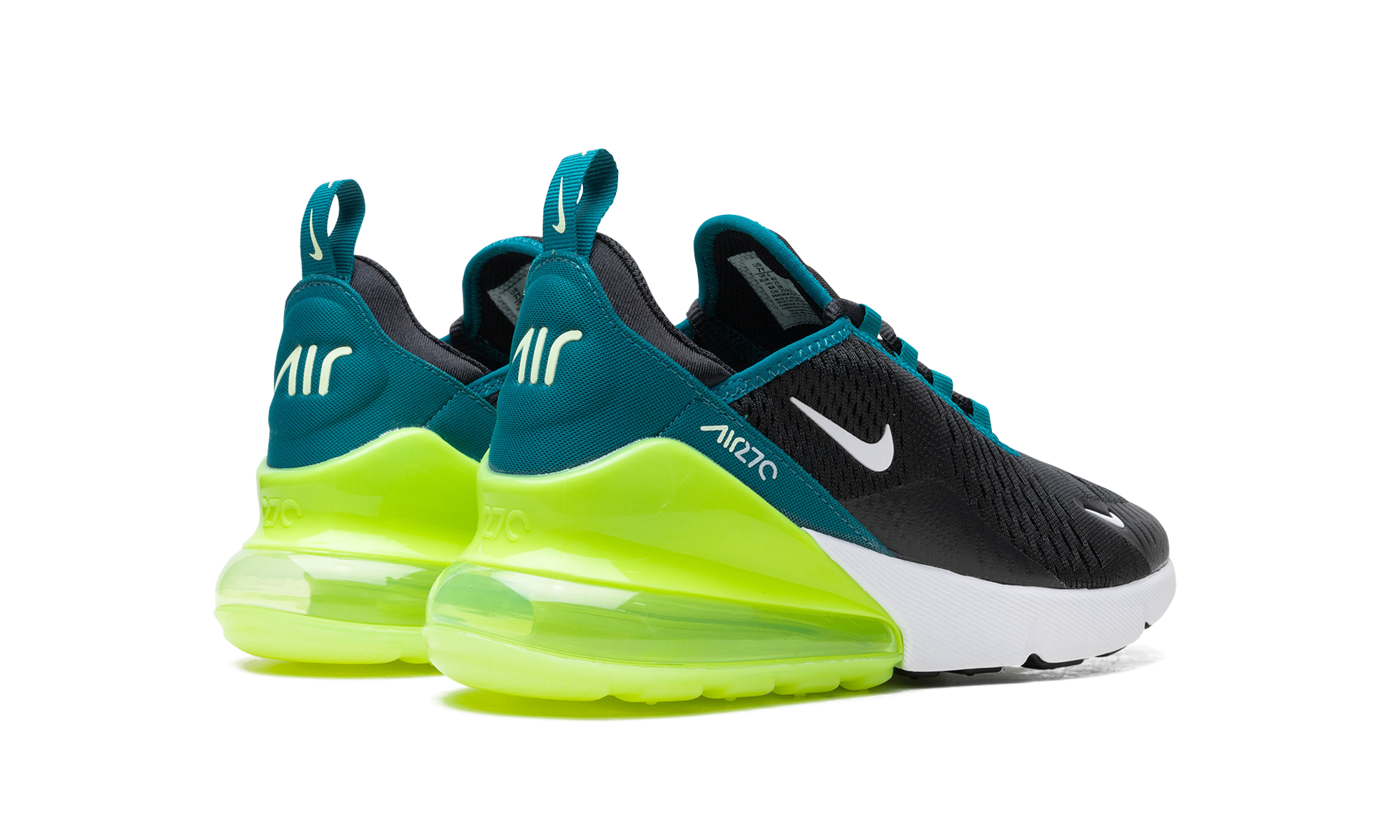 Air Max 270 GS "Black Bright Spruce Volt" 943345 026