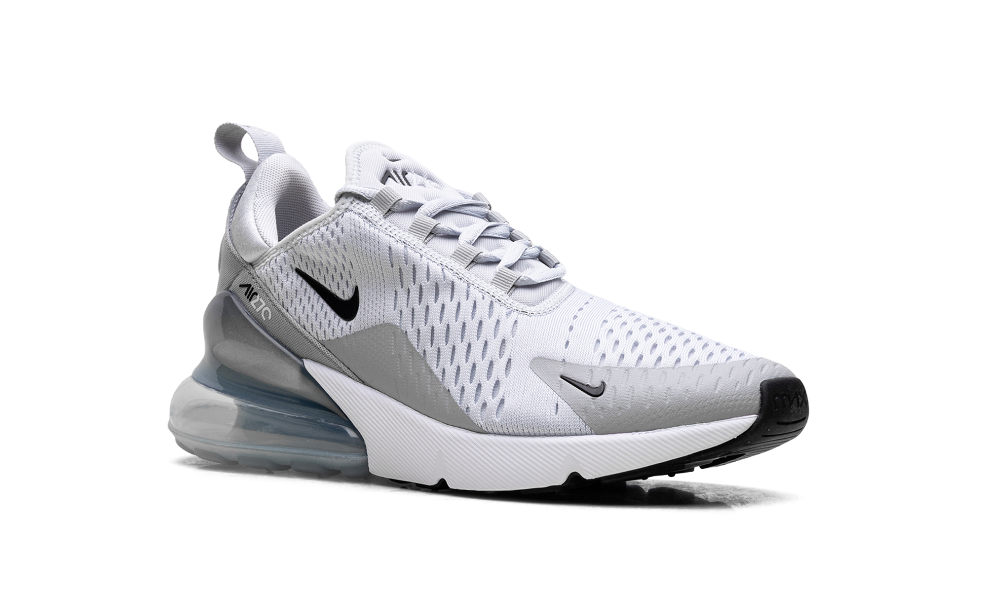 Air Max 270 WMNS"Pure Platinum Light Smoke Grey Metallic Silver Black" AH6789 018