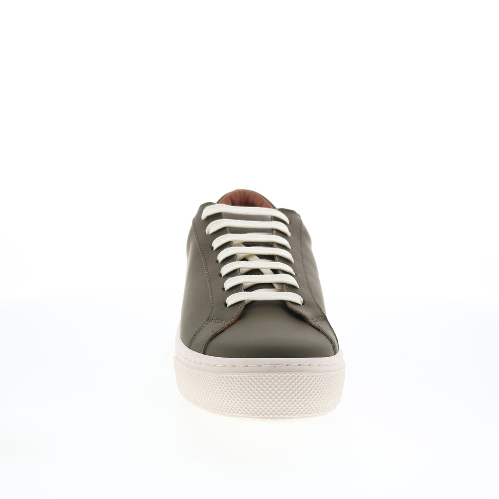 Aquatalia Vic Waterproof M103183 Mens Green Nubuck Lifestyle Sneakers Shoes