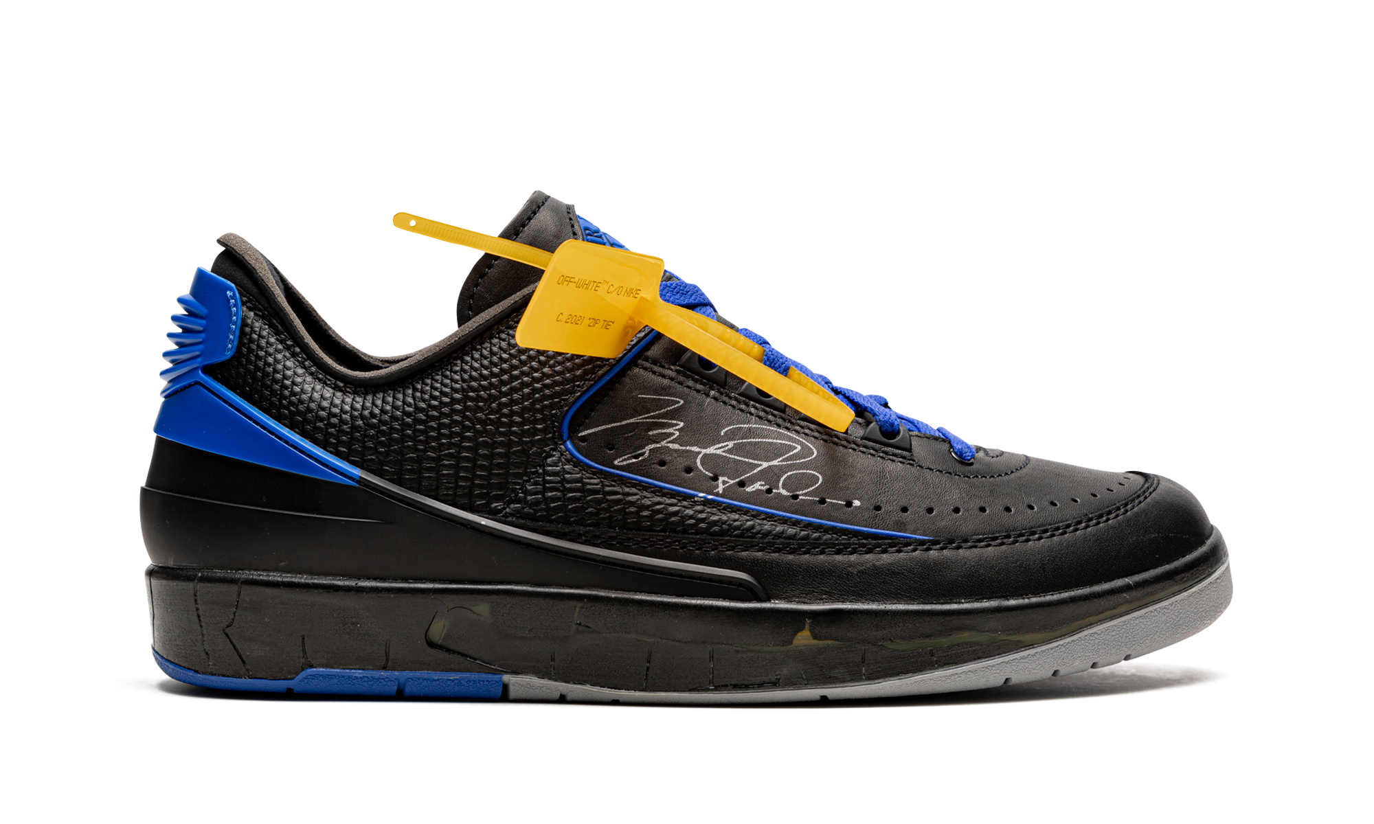 2 Low OG SP "Off-White - Black/Blue" DJ4375 004